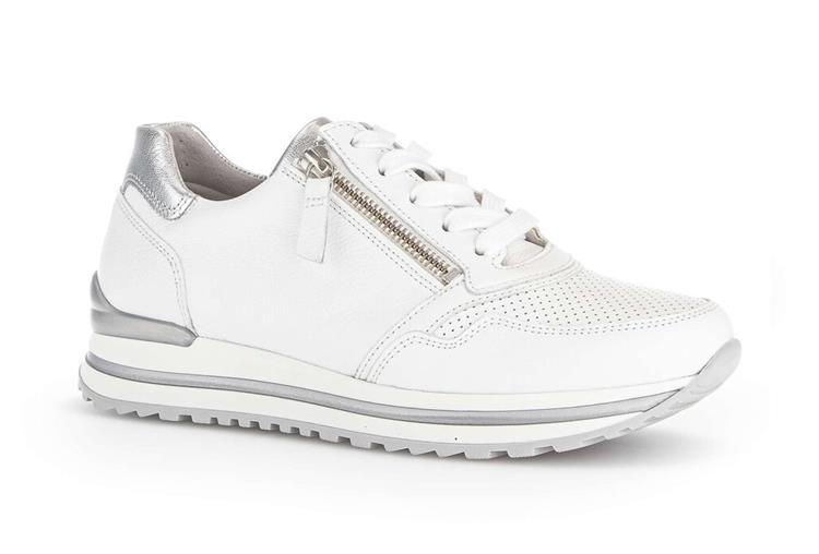 Gabor 66.528 weiss/silber(perf)
