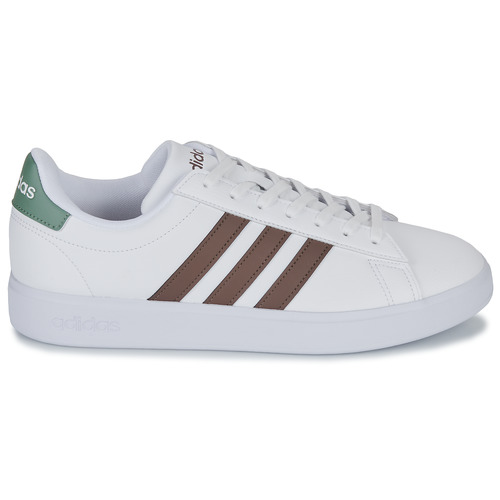 Adidas Sportswear - GRAND COURT 2.0 - Blanc / Marron
