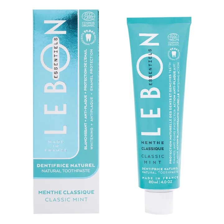Lebon Dentifrice menthe forte Essentiels - 80 ml