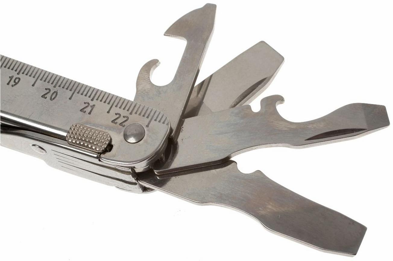 Victorinox SwissTool 3.03.23 multitool, leren foedraal