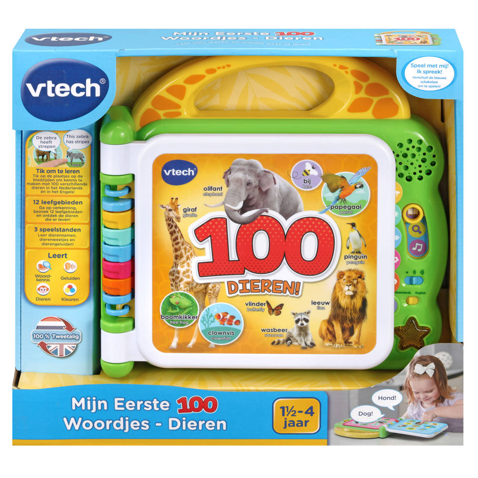 VTech Mijn eerste 100 woordjes dieren