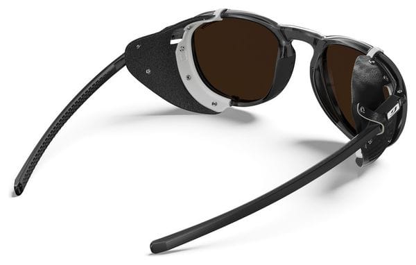 Lunettes Julbo Millenium - Reactiv 2-4 Polarized - Noir Translucide Brillant/Noir/Blanc