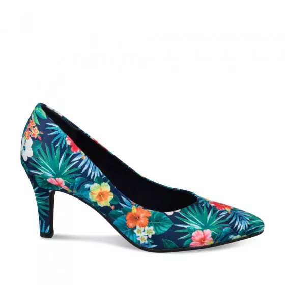 Escarpins BLEU GRANDS BOULEVARDS