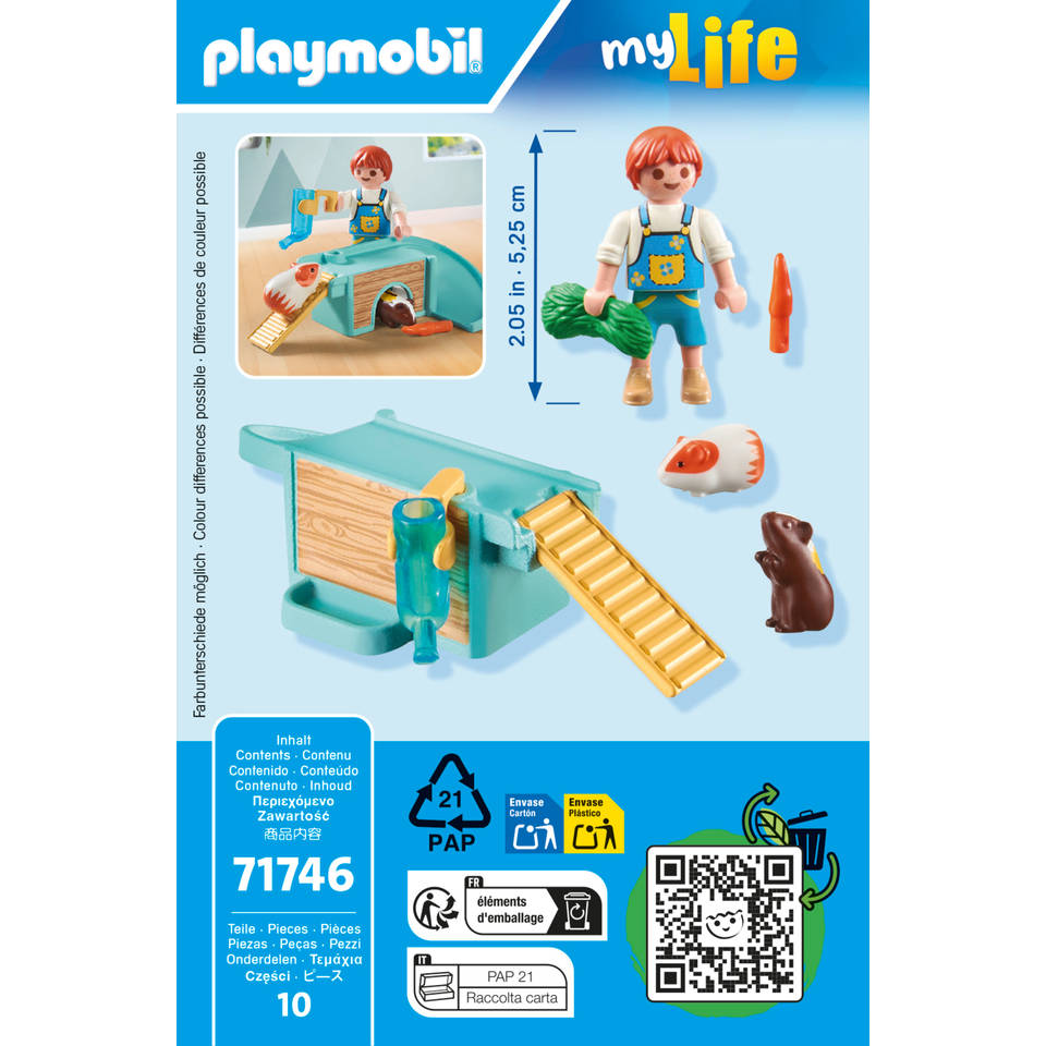 PLAYMOBIL My Life caviahok 71746