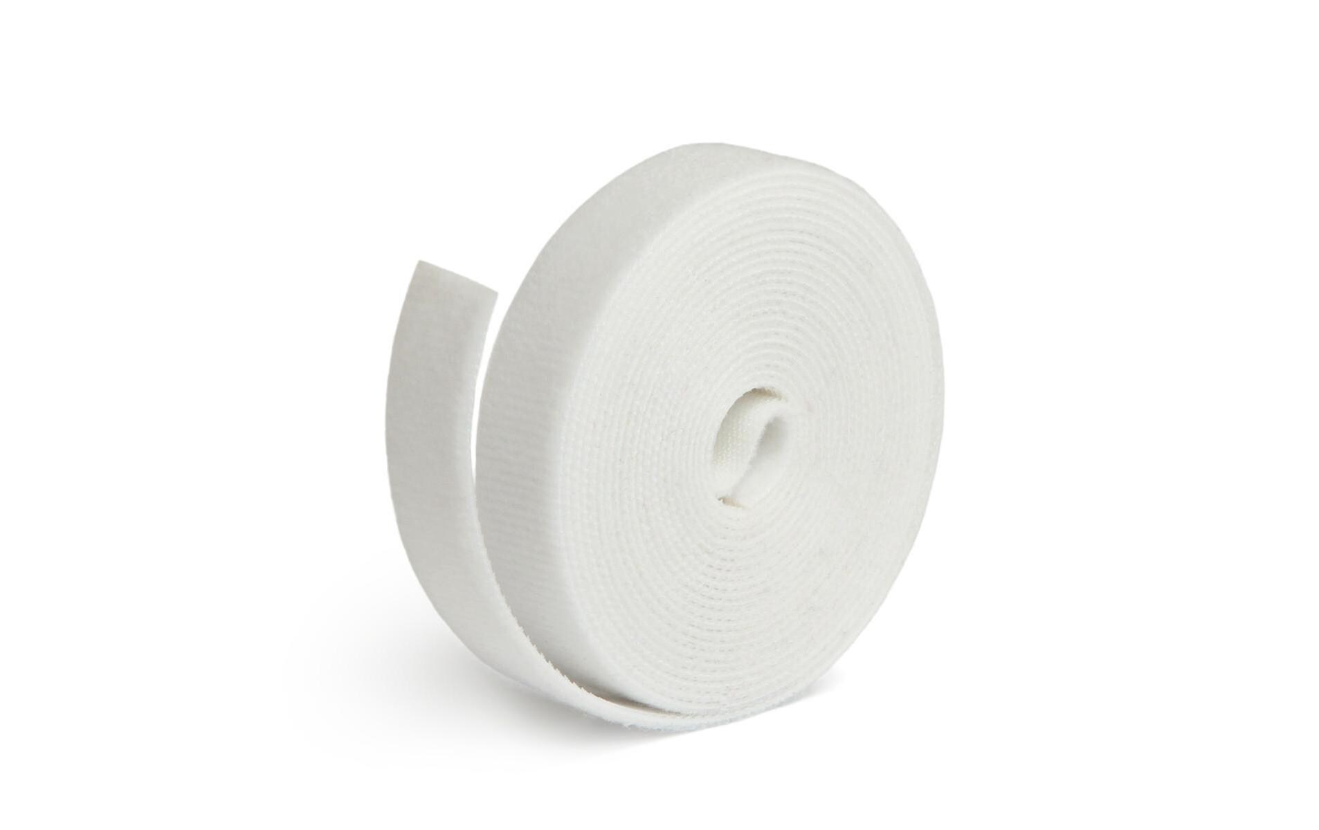 Klettband-Rolle ROLL STRAP 16 mm x 3 m, WeissKlettbandrolle LTC ROLL STRAP: Die Universallösung fürs Bündeln & Fixieren