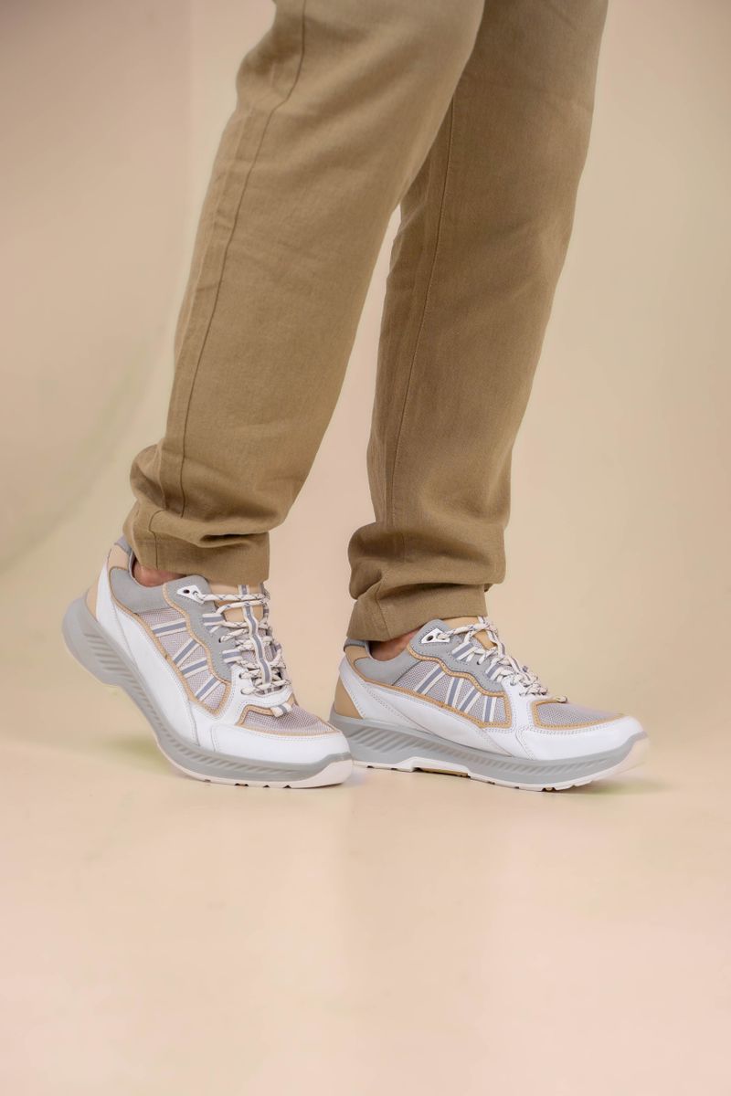Xsensible Colorado Stretchwalker Sneakers Wit Heren