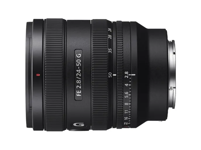 Sony SEL2450G - Zoomobjektiv - 24 mm - 50 mm - f/2.8 FE G - Sony E-mount - for Cinema Line; a VLOGCAM; a1; a1 II; a6700; a7 IV; a7C; a7C II; a7CR; a7R V; a7s III; a9 III