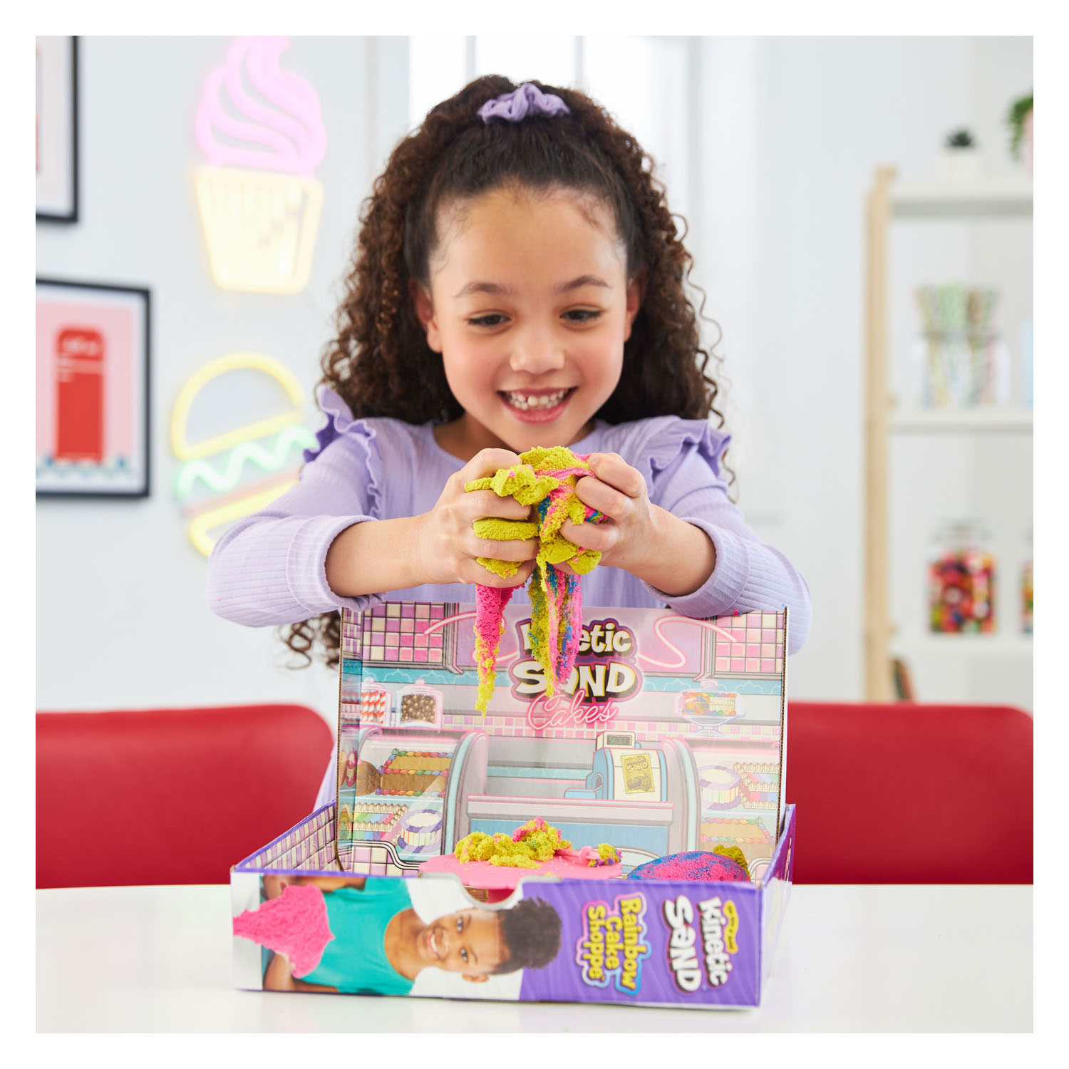 Kinetic Sand - Cake Station Speelset