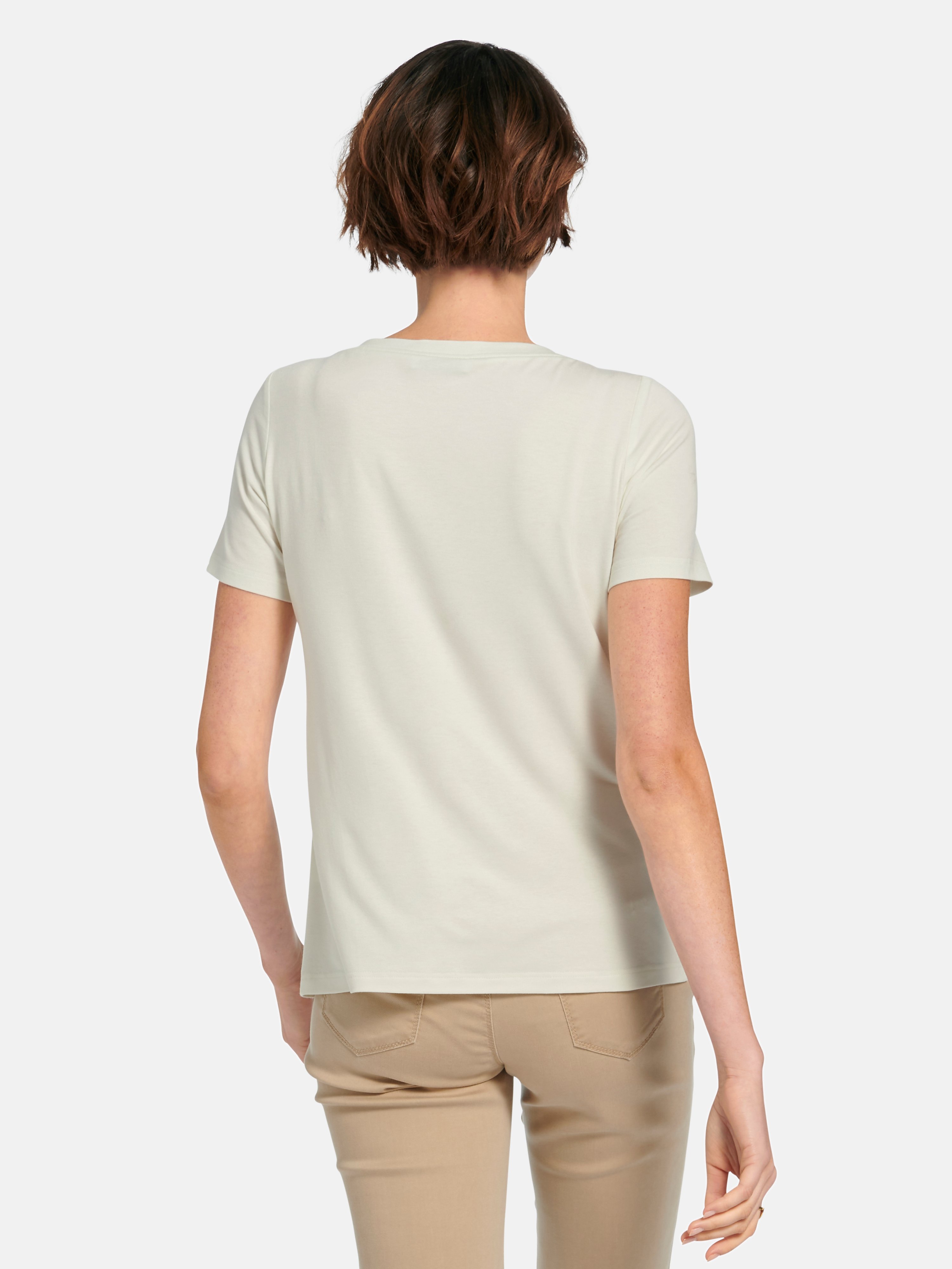 Rundhals-Shirt
