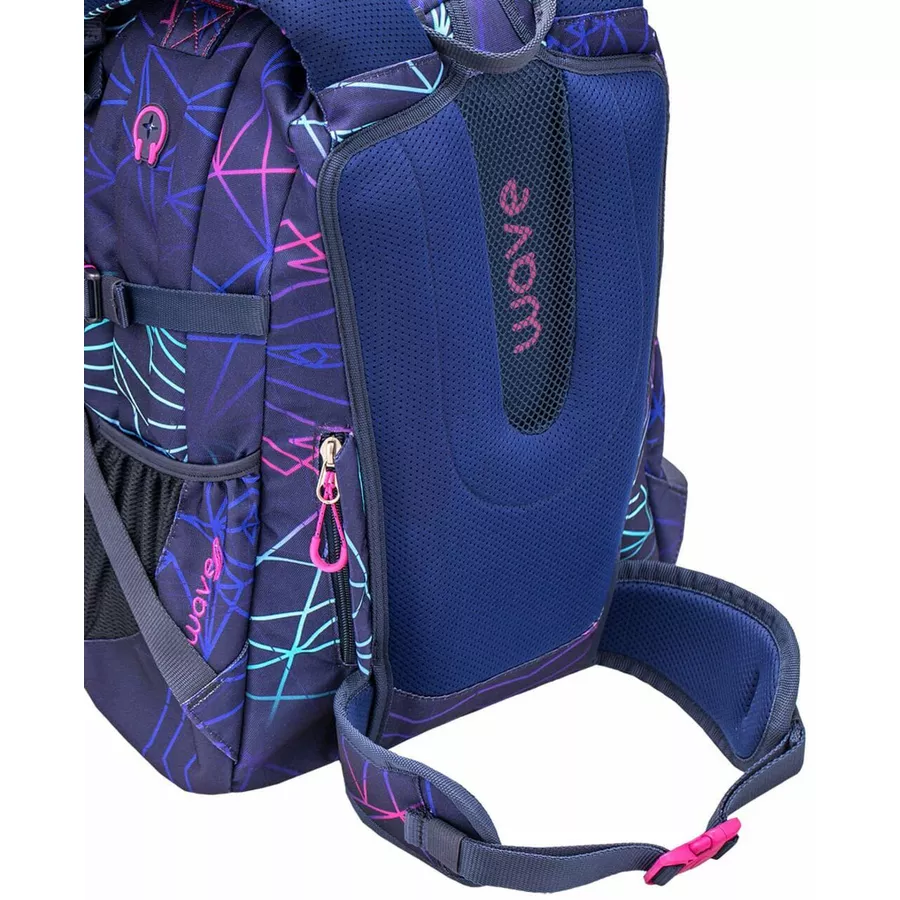 WAVE Rucksack Infinity Stripes Purple