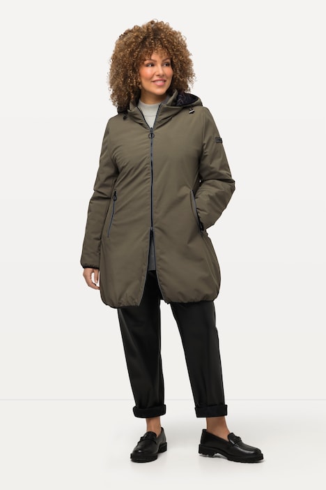 HYPRAR Wende-Steppjacke, Reflektor, 2-Wege-Zipper
