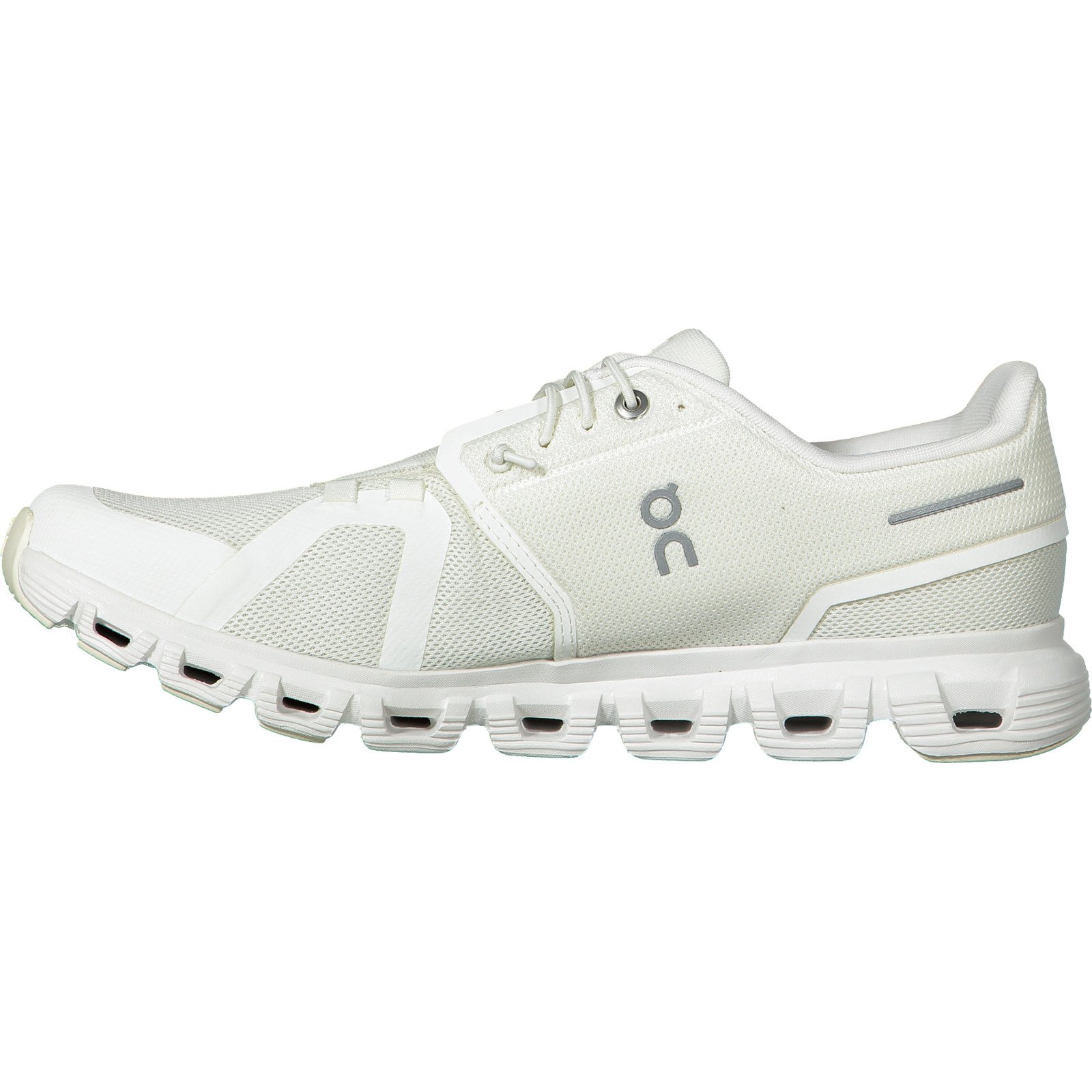 On Herren-Laufschuh Cloud 6 weiss, 45