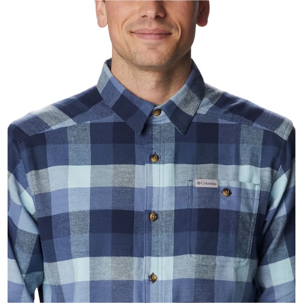 Chemise COLUMBIA CORNELL WOODS FLANNEL LS DARK MOUNTAIN/BUFFALO CHECK