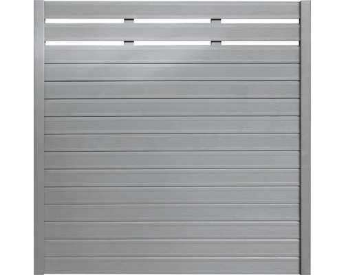 Hoofdelement BuildiFix-Zaun type D 180 x 180 cm basaltgrijs