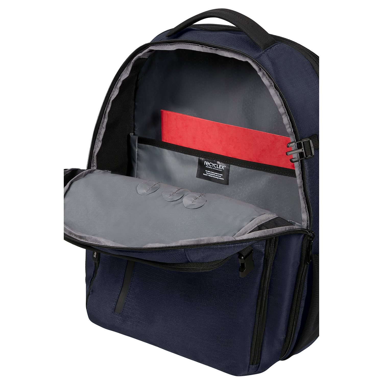 Samsonite Roader Laptop Backpack L Expandable dark blue