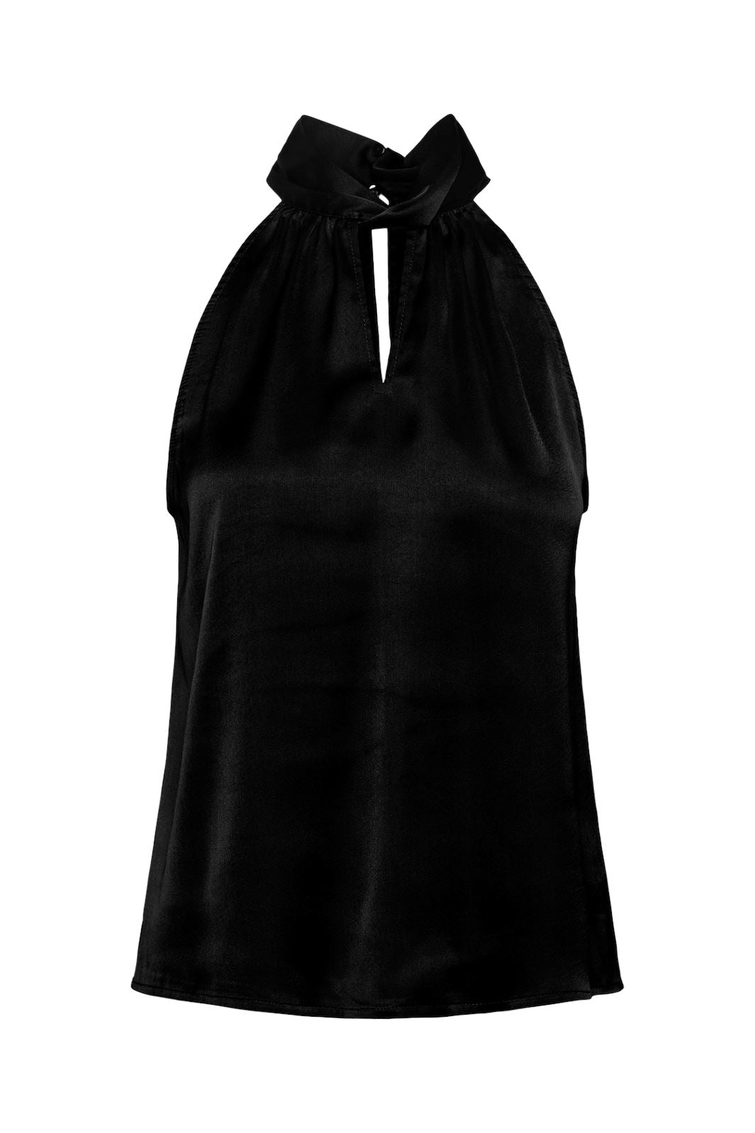 Pieces Pcrei Sl High Neck Top 4673299 black