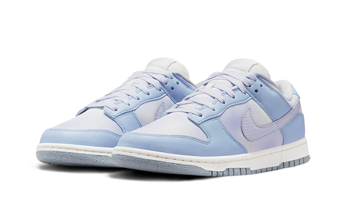 Nike Dunk Low White Blue Airbrush - 48h Delivery