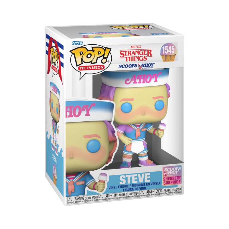 Steve (Scoops Ahoy) - Funko Pop! n°1545 | Stranger Things Funko Pop!