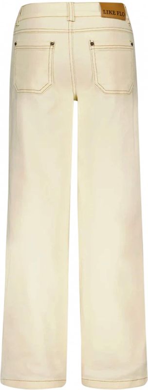 Like Flo - Zomer Jeans Broek - Off Wit - Wide Leg