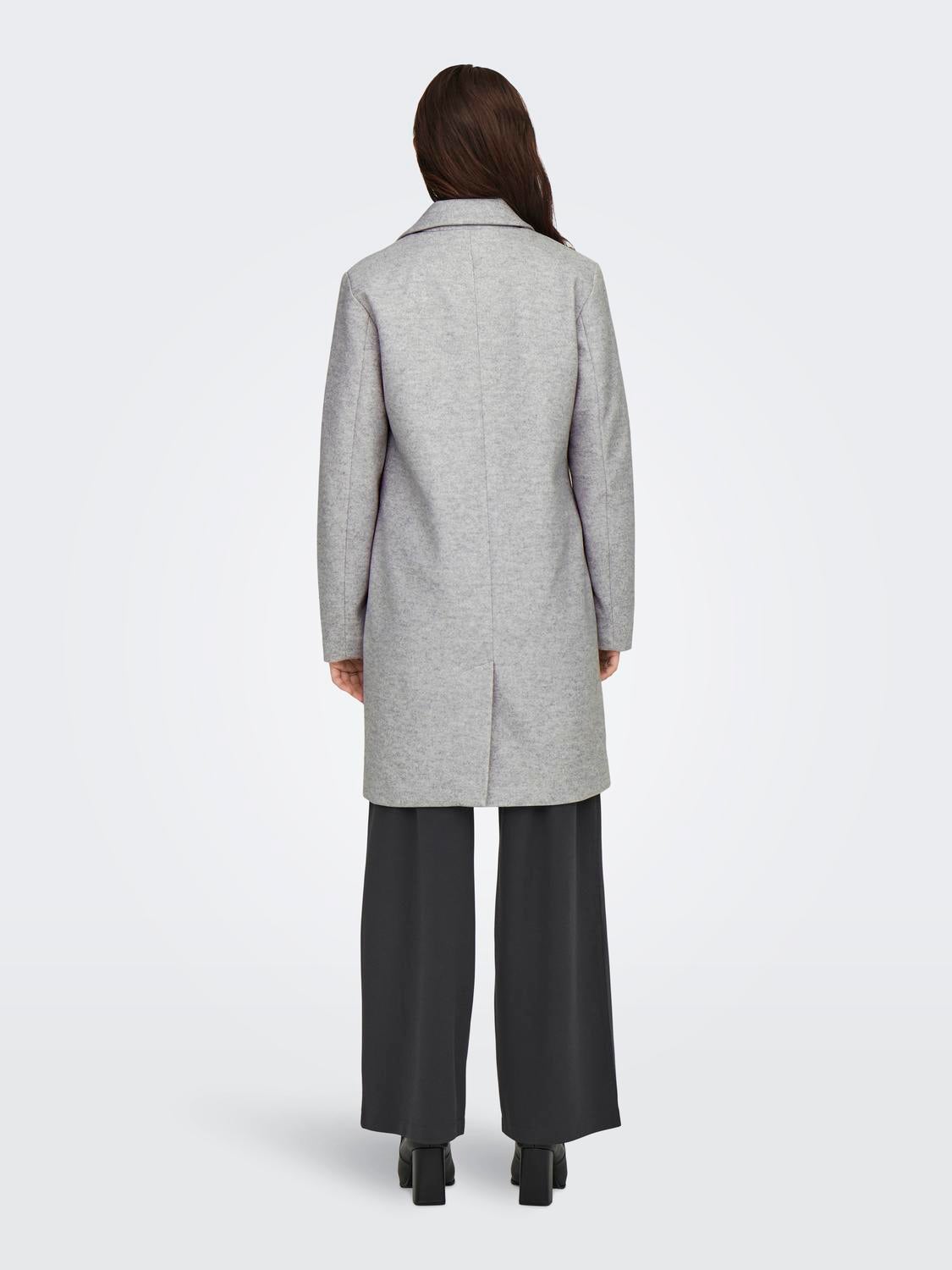 JDYECHO Mantel Light Grey Melange