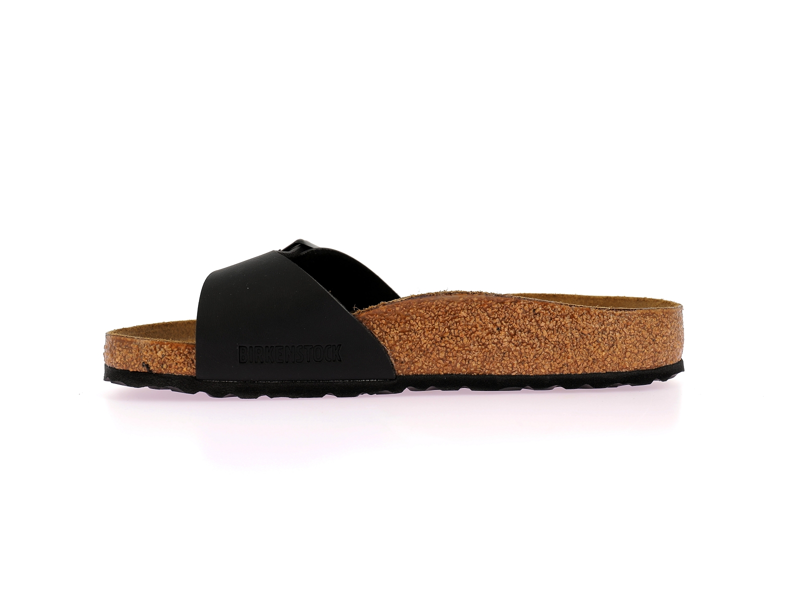 Birkenstock-MADRID BF Matières combinées Noir
