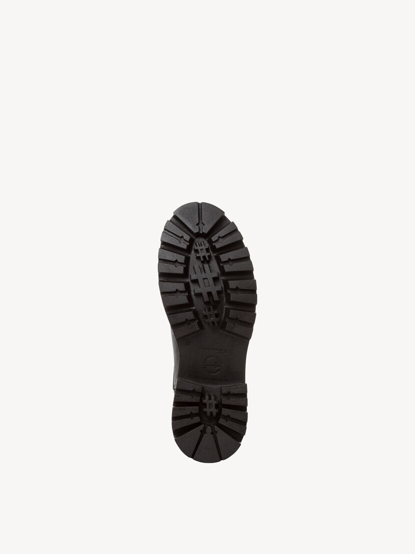 Leren Chelseaboot - zwart