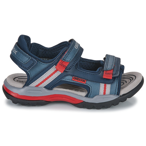 Geox - J BOREALIS BOY - Marine / Rouge