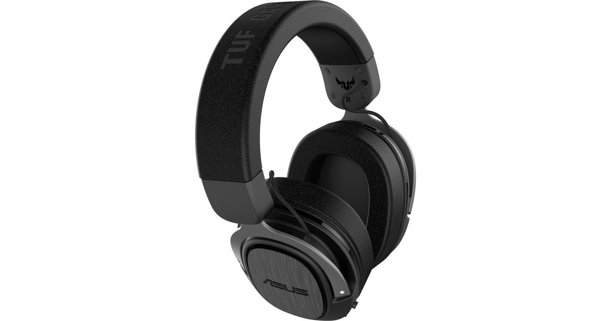 ASUSTUF Gaming H3 over-ear gaming headset  (Zwart/zilver, Pc, PlayStation 4, PlayStation 5, Nintendo Switch)