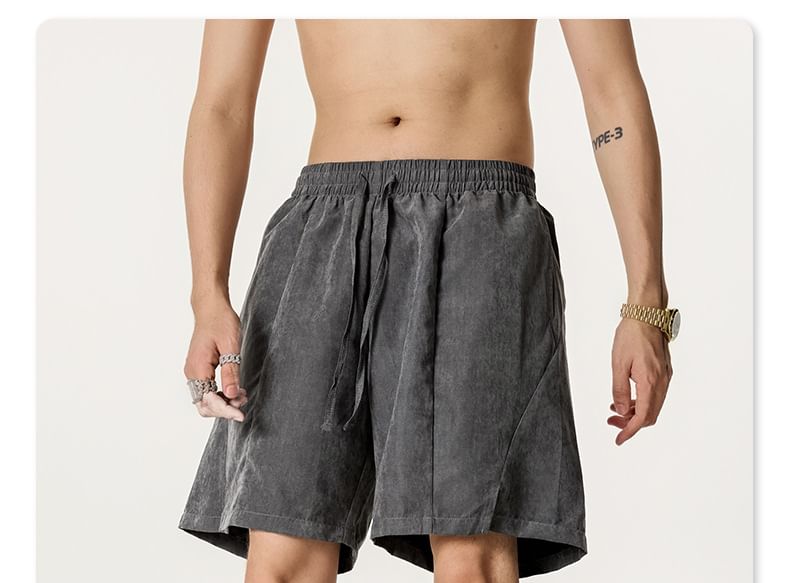 Baethreads - Strandshorts met trekkoordtaille en zakken in 7 kleuren
