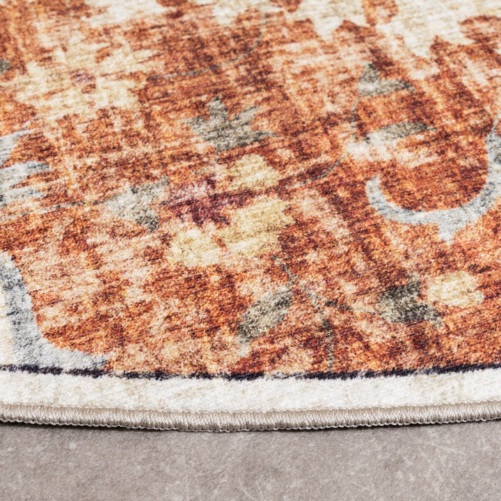 Rond vintage buitenkleed - Santo Mandala Terra