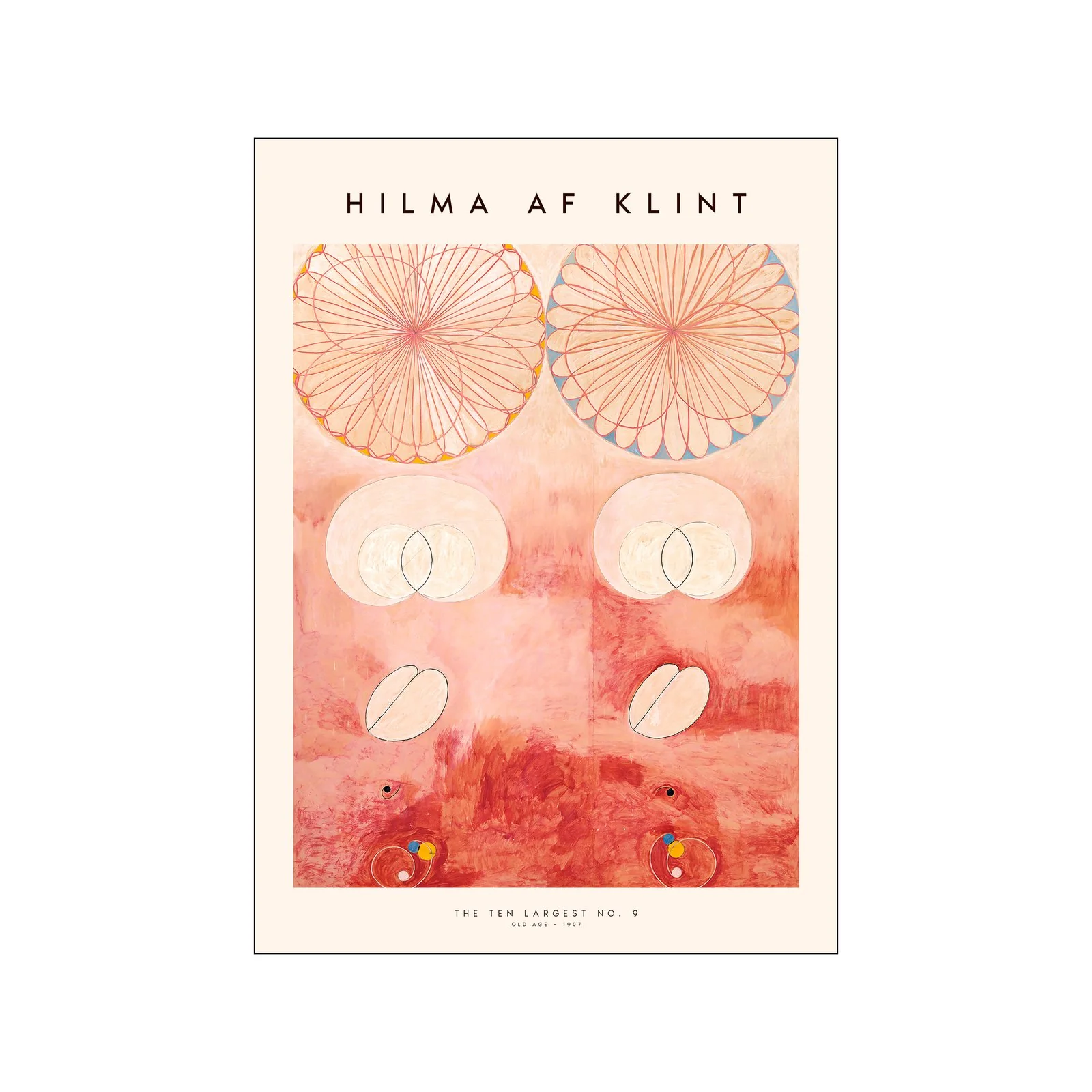 Poster & Frame  Hilma af Klint The Ten Largest no 09