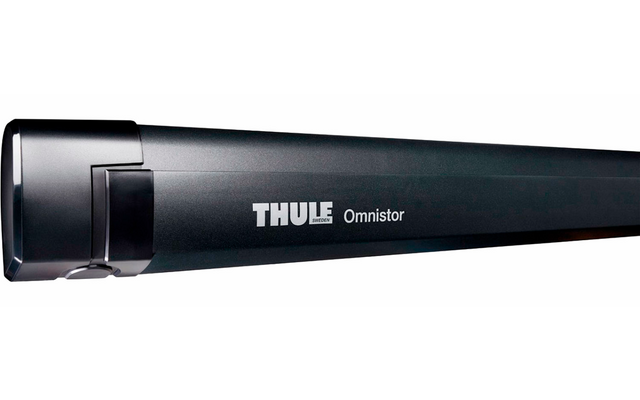 Thule Omnistor 5200 Dachmarkise mit Motor Gehäusefarbe Anthrazit Tuchfarbe Mystic Grau