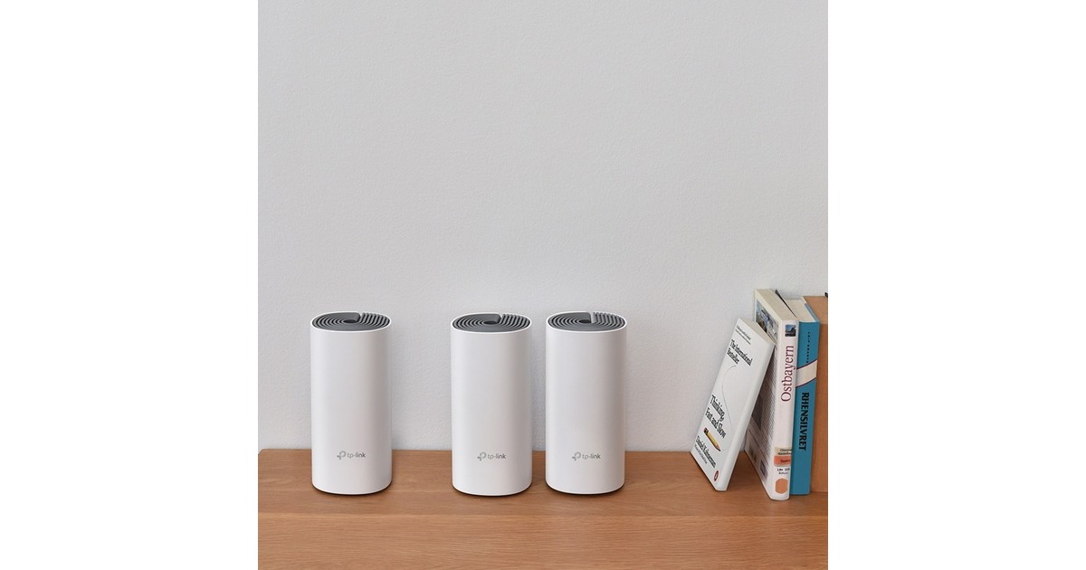 TP-LinkDeco E4 mesh router  (Wit, 3 stuks)
