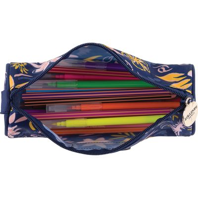 Trousse ronde Lollipops - 1 compartiment - marine - Oberthur
