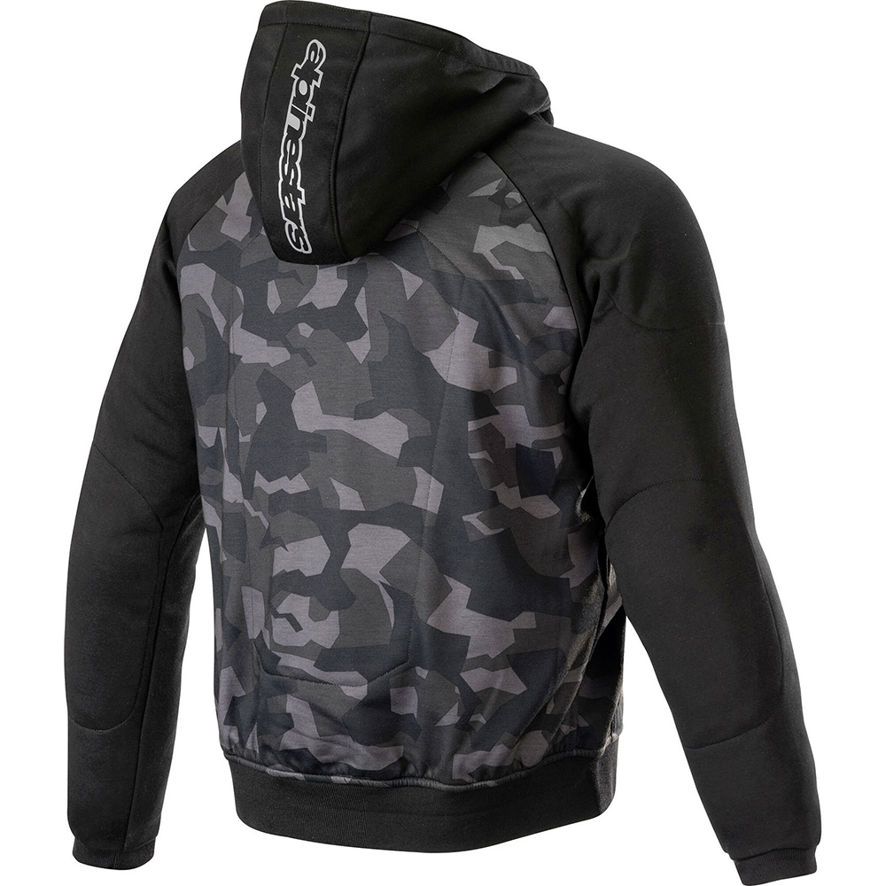 Alpinestars - Sweat zippé Chrome Sport Camouflage Gris / Noir