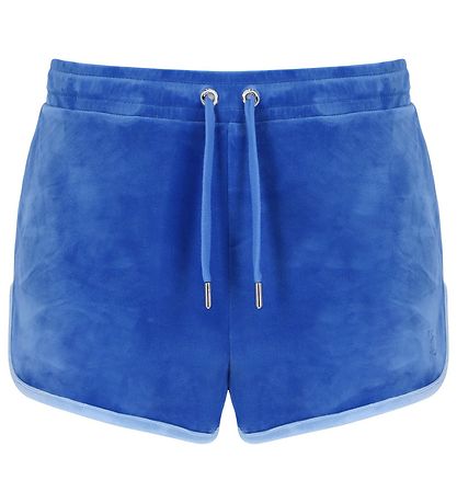 Juicy Couture Shorts - Velours - Ultramarin