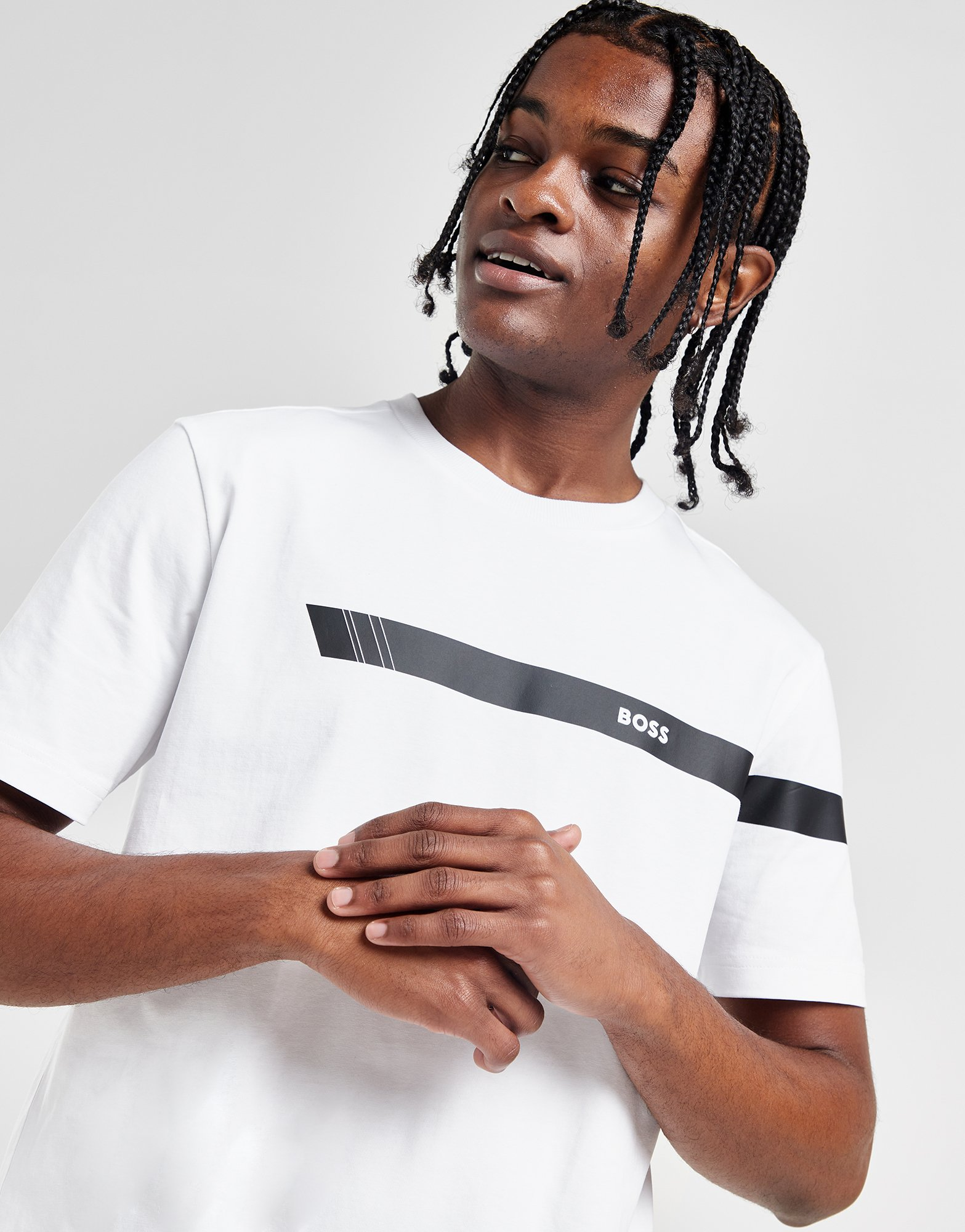 BOSS T-shirt Stripe Homme