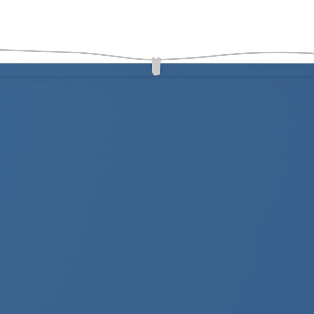 Auvent vertical 100x360 cm tissu oxford bleu