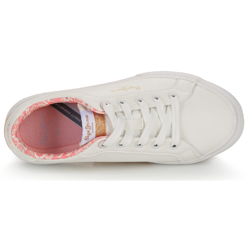Pepe jeans - KENTON BASS G - Blanc / Rose