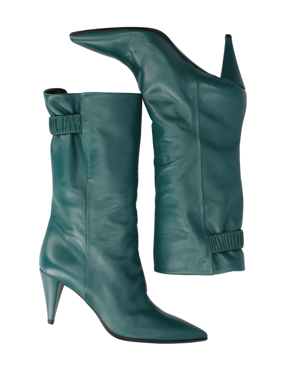 Glattleder Stiefelette