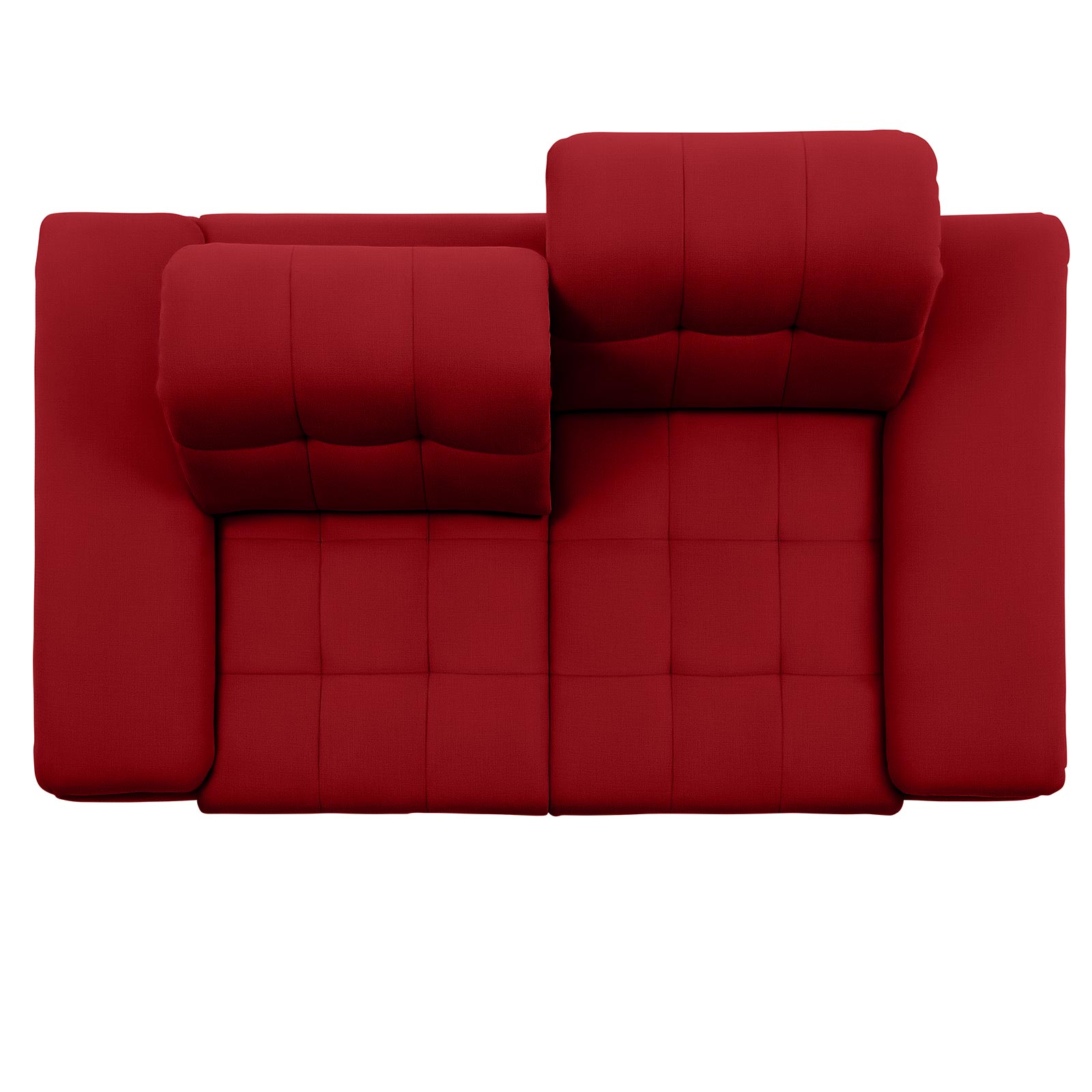 polsterpower 2,5-Sitzer-Sofa - Miro bordeaux - Basismodell