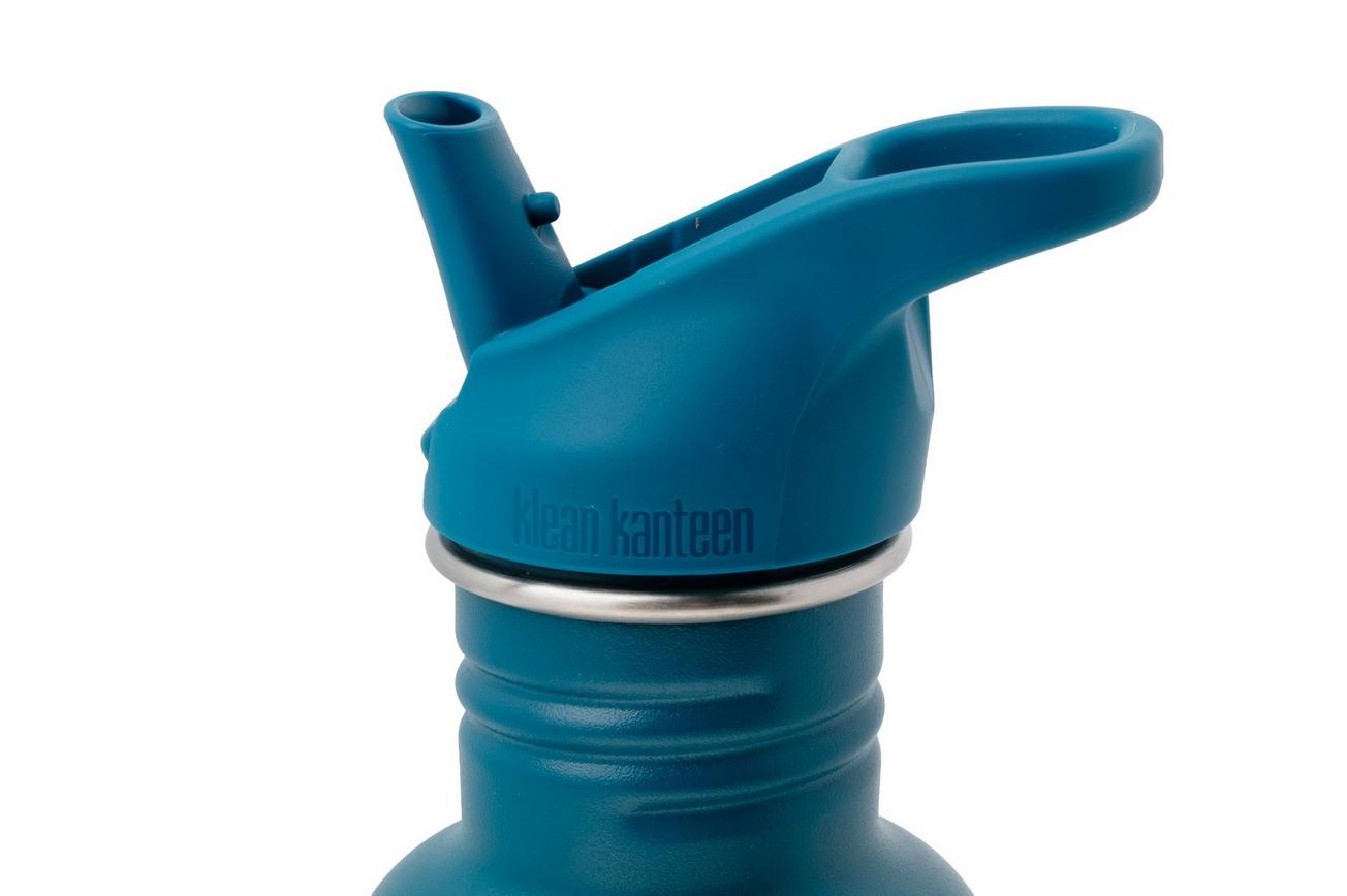 Klean Kanteen Classic Water Bottle 1011194 Corsair, Flip Seal Sport Cap, drinkfles, 800 ml