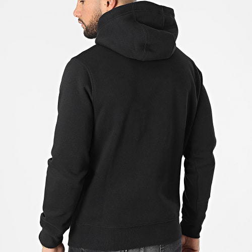Sweat Capuche Centre Graphic 4538 Noir