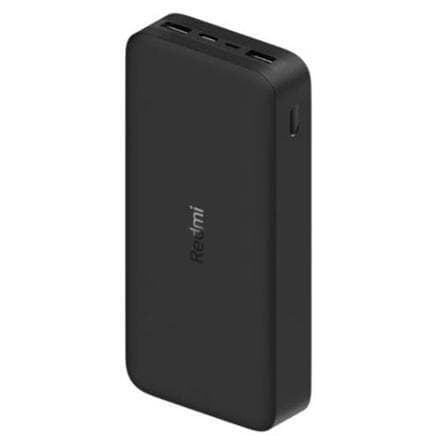 Xiaomi Redmi Fast Charge Power Bank 20000 mAh, sort, 18 W