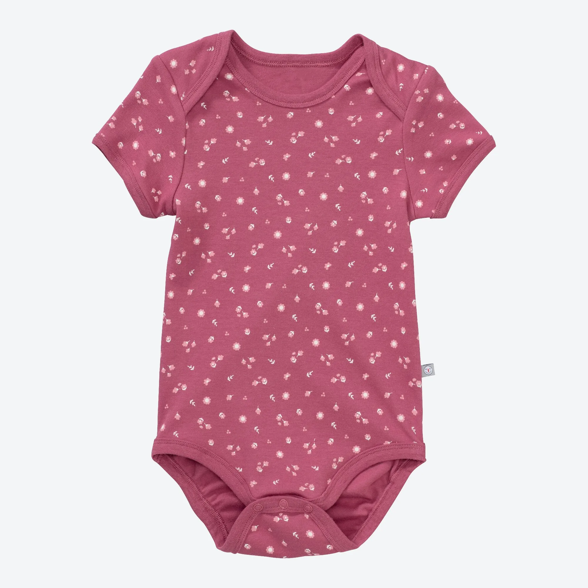 Baby-Mädchen-Body mit Blümchen-Muster