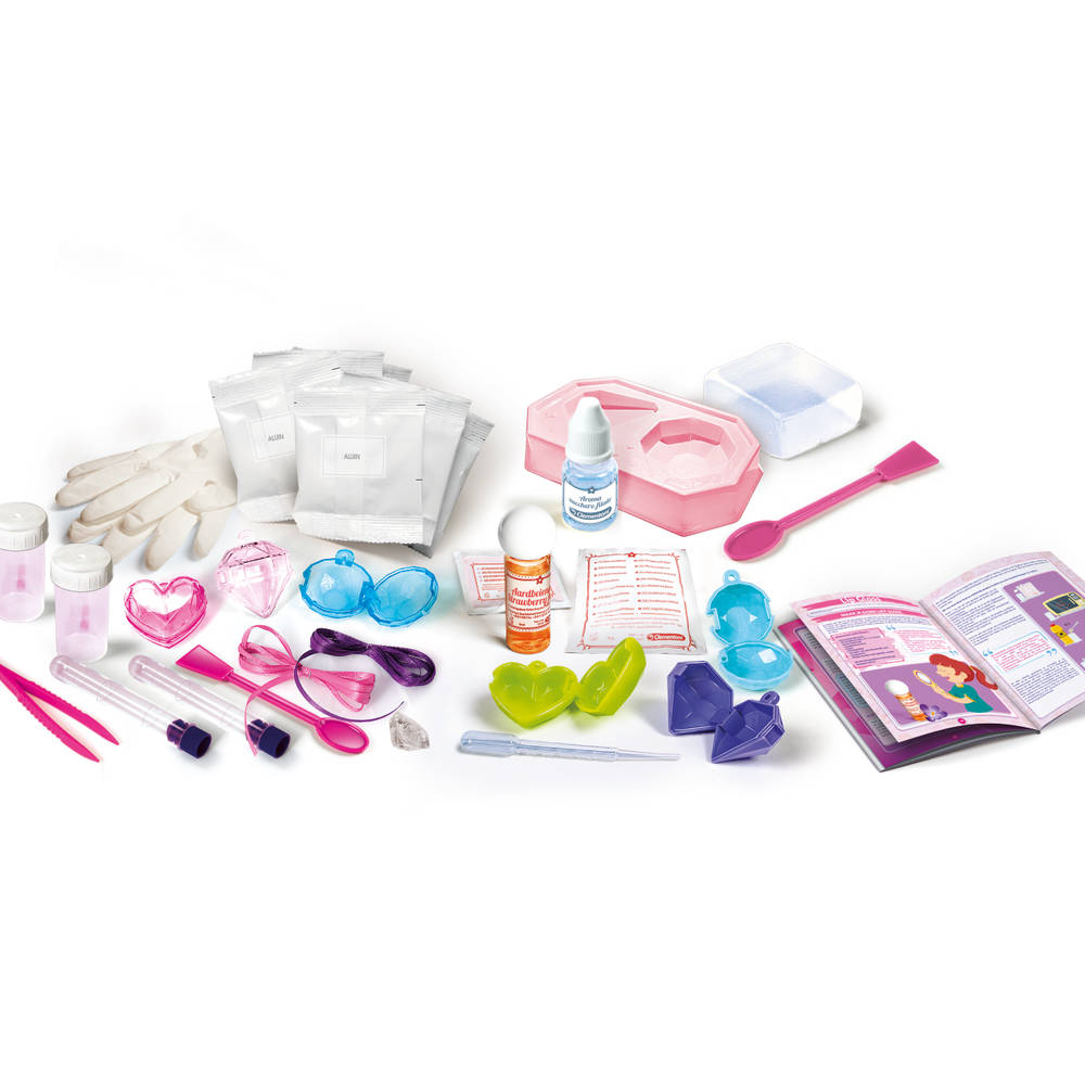 Clementoni cosmetica en kristallen 3-in-1