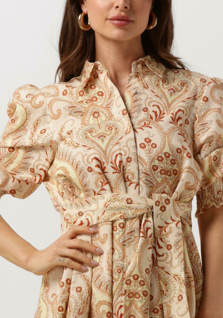 EST\\'SEVEN creme est'seven mini jurk elise dress