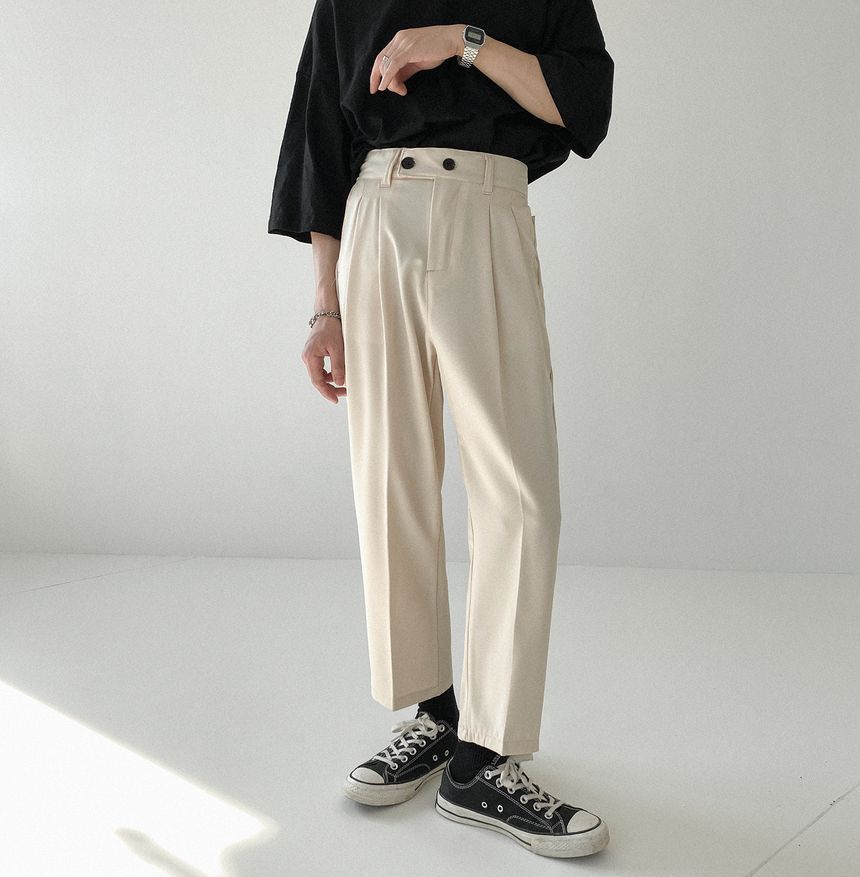 DAZO Studios - Cropped Straight-Fit Broek