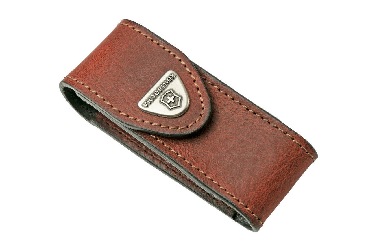 Victorinox riemetui 4.0543, bruin leer