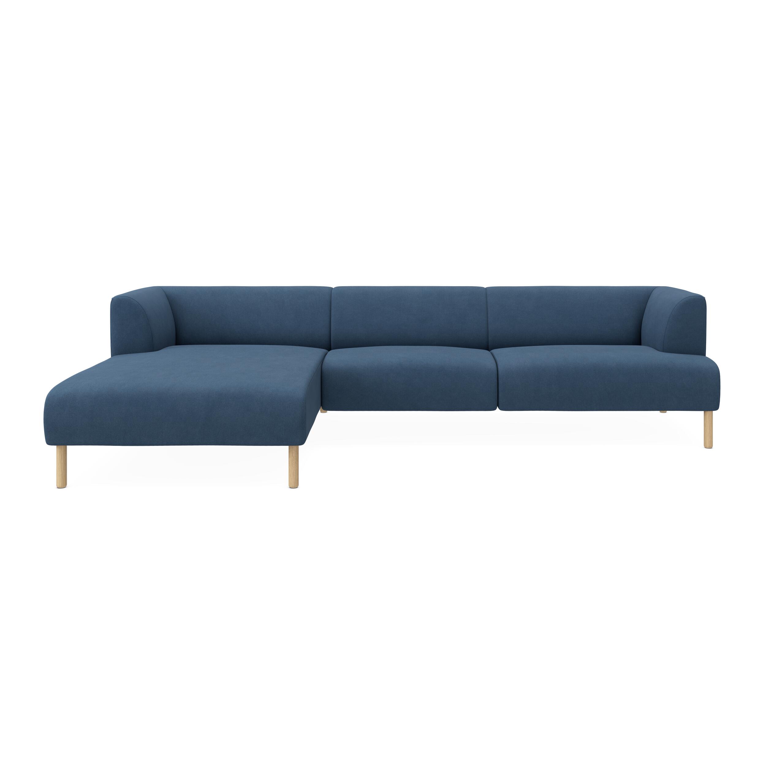Teron venstrevendt sofa med chaiselong